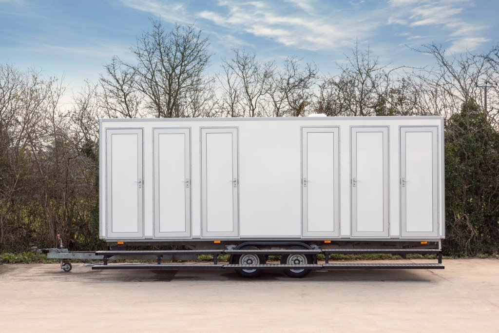 Mobile shower units for hire in and around the Bristol, Bath & Glastonbury